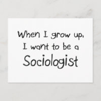 Cuando crezca quiero ser sociólogo