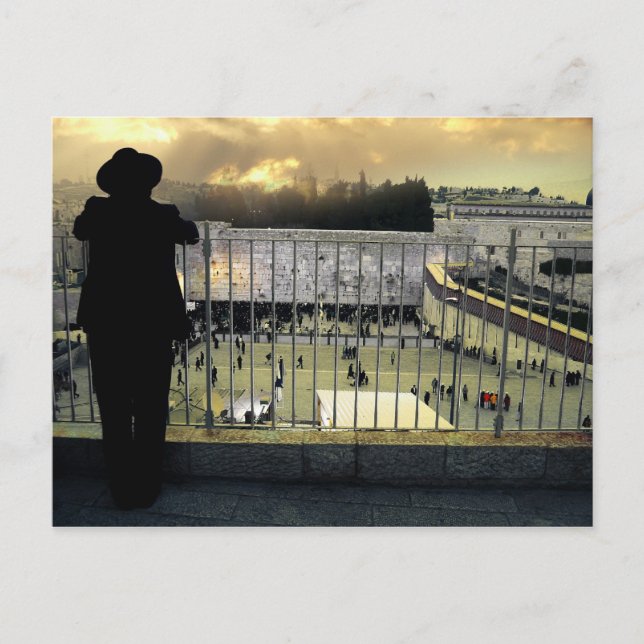 Postal Cuando Dios visite a su pueblo (Anverso)