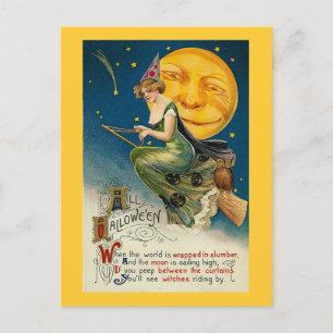 Postal Cuando el mundo está envuelto en madera