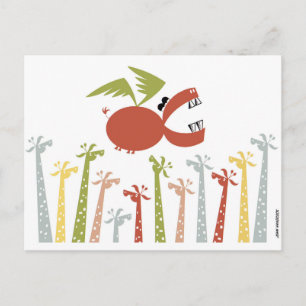 Postal Cuando Hippos vuele