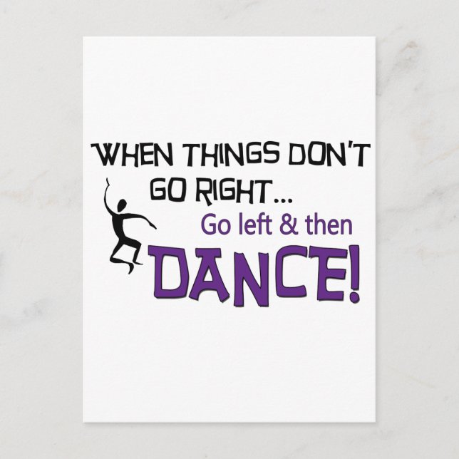 Postal Cuando las cosas no salen bien... (Anverso)