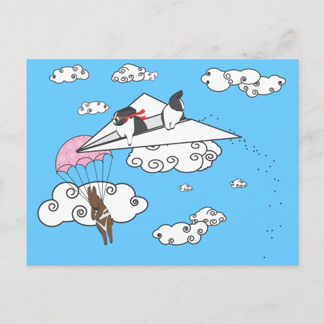 POSTAL CUANDO LOS BUNNIES ATACAN (Anverso)