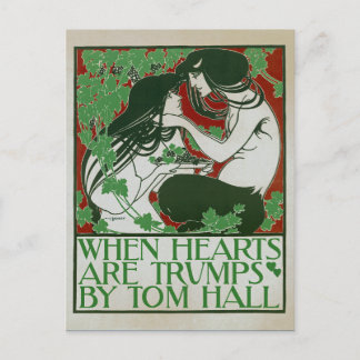 Postal Cuando los corazones son Trump