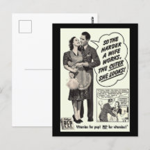 Cuanto más dura una esposa trabaja en el corte que