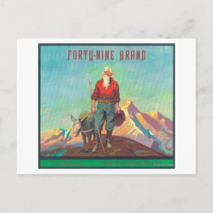 Postal Cuarenta y nueve Naranjas LabelRedlands, CA