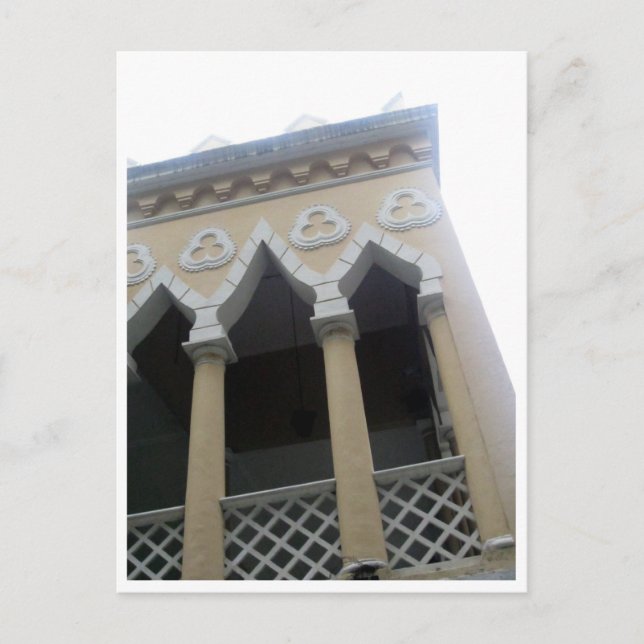 Postal cuartel de macau moor (Anverso)