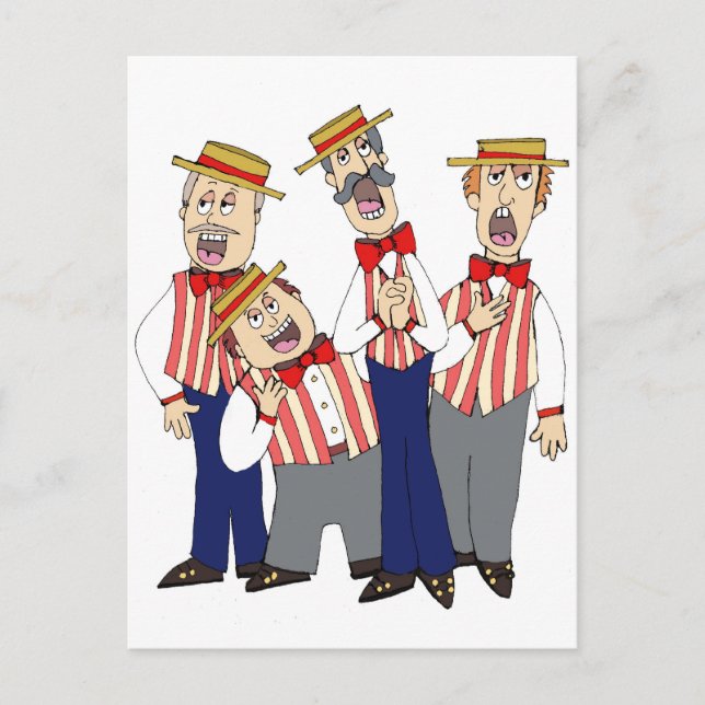 Postal Cuarteto (Anverso)