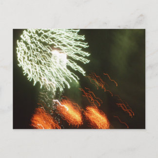 Postal Cuarto de los fuegos artificiales de julio