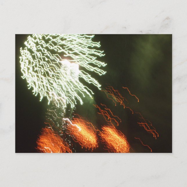 Postal Cuarto de los fuegos artificiales de julio (Anverso)