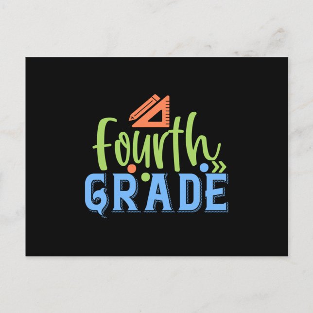 Postal Cuarto Grado (Anverso)