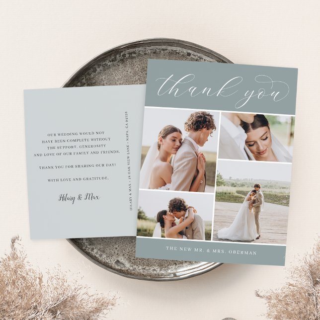 Postal Cuatro clásicos | Boda multifotográfico Gracias (Subido por el creador)
