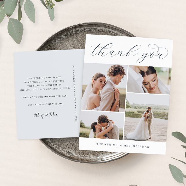 Postal Cuatro clásicos | Boda multifotográfico Gracias (Subido por el creador)
