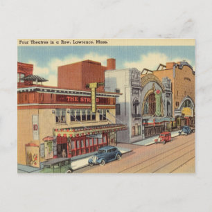Postal Cuatro Teatros, Lawrence, Massachusetts