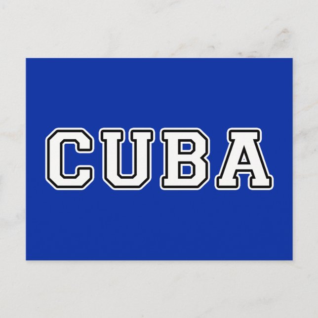 Postal Cuba (Anverso)