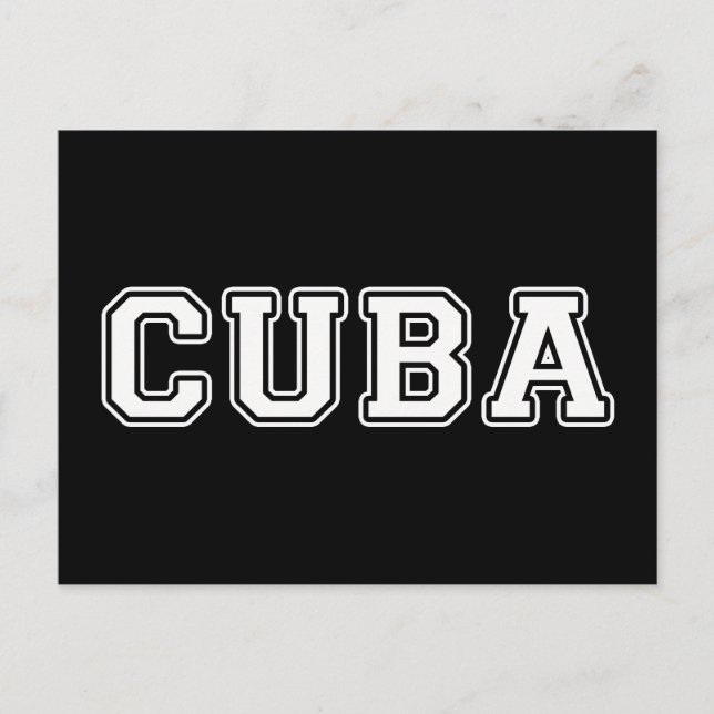 Postal Cuba (Anverso)