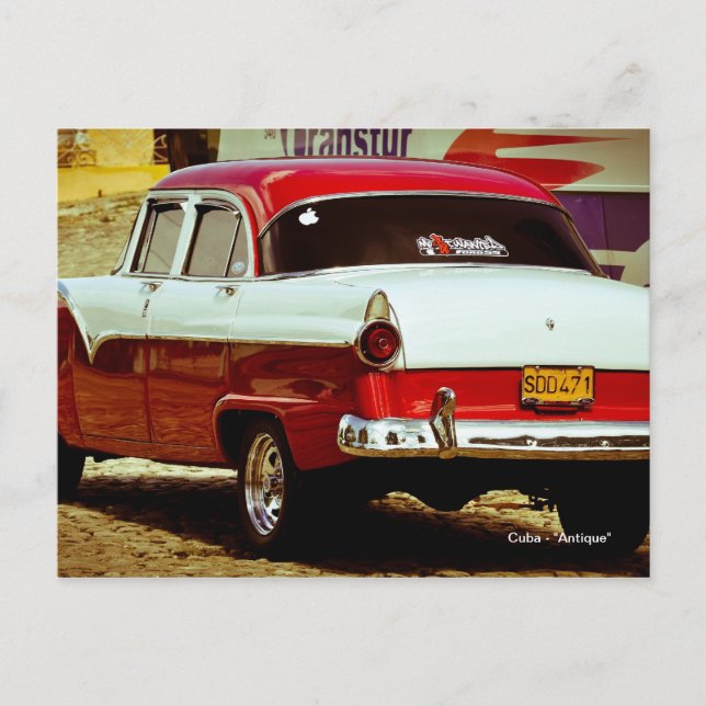 Postal Cuba - "Antigua" (Anverso)