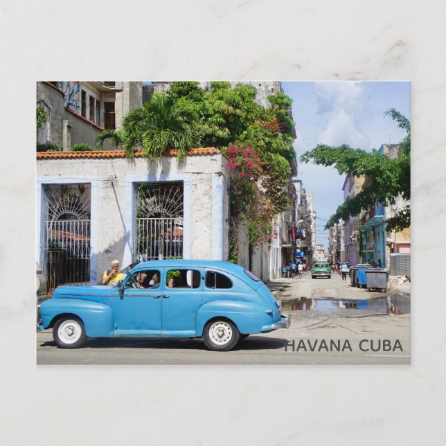 Postal Cuba de La Habana (Anverso)