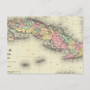 Postal Cuba, Jamaica Y Puerto Rico