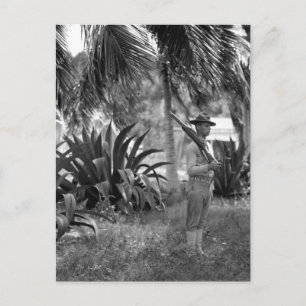 Postal Cuba, la centinela de Guantánamo bajo la imagen de