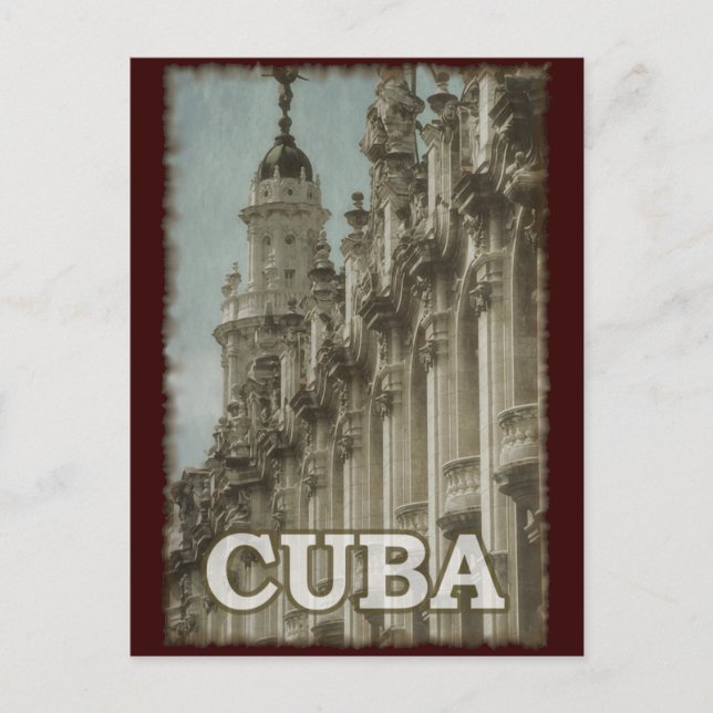Postal Cuba vintage (Anverso)