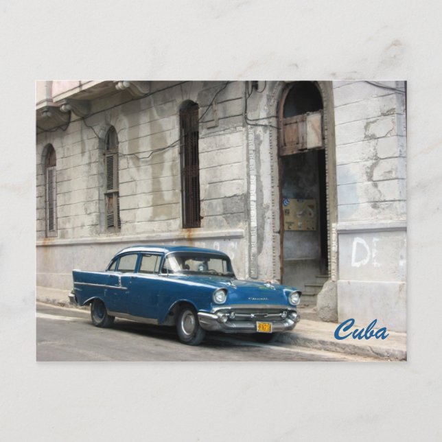Postal cuba vintage (Anverso)