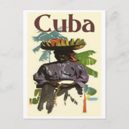 Postal Cuba y la mujer criolla