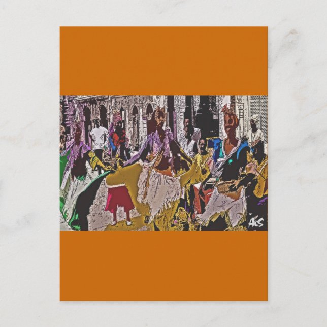 POSTAL CUBAN RUMBA (Anverso)