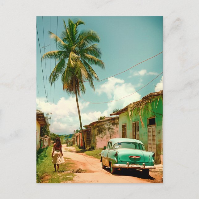 Postal Cubana del Campo (Anverso)