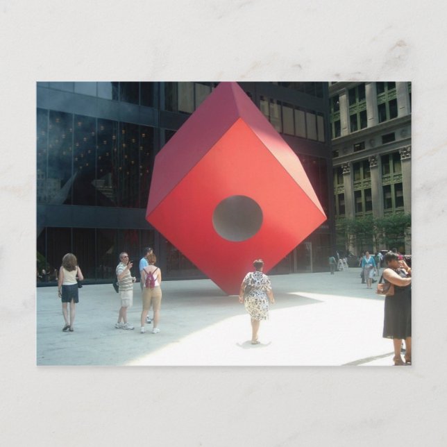 POSTAL CUBE A 140 BROADWAY (Anverso)