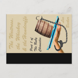 Postal Cubierta de "La camarera, el whisky y las esposas"