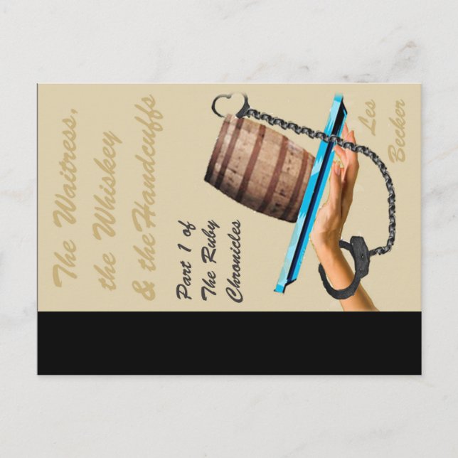 Postal Cubierta de "La camarera, el whisky y las esposas" (Anverso)