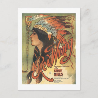 Postal Cubierta del libro de sondeos de la época de la al