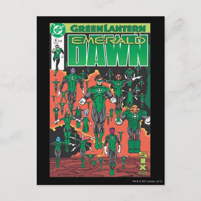 Postal Cubierta Esmeralda (Anverso)