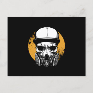 Postal Cubierta facial de arte Anti-Tóxica Inhalación Reg