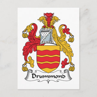 Postal Cubierta familiar de Drummond