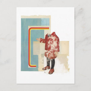 Postal Cubierta roja