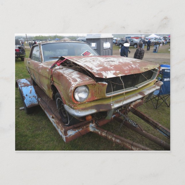 Postal Cubo De Arroz Con Hojas Bent (Anverso)