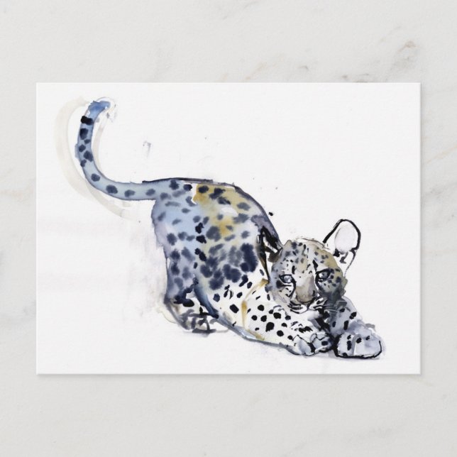 Postal Cubo de estiramiento (Anverso)