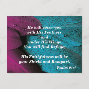Postal Cubrame con tus plumas