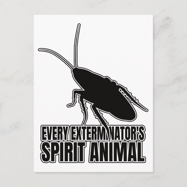 Postal Cucarachas Cucaracha Roach - Entomology Geek (Anverso)
