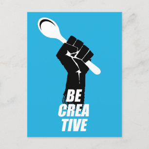 Postal Cuchara De Cocina Para Chef Creativo