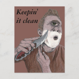 Postal Cuchillo griego cuñada de bicicletas comparte post