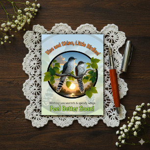 Postal Cucu de Pico Negro Hermoso Mejora 