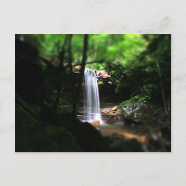 Postal Cucumber Falls Summer (Anverso)