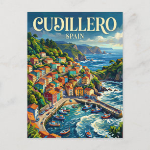 Postal Cudillero España