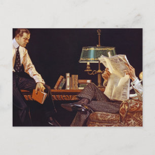 Postal Cuellos de camisa Arrow, anuncio americano, 1914