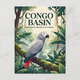 Postal Cuenca del Congo República Democrática del Congo