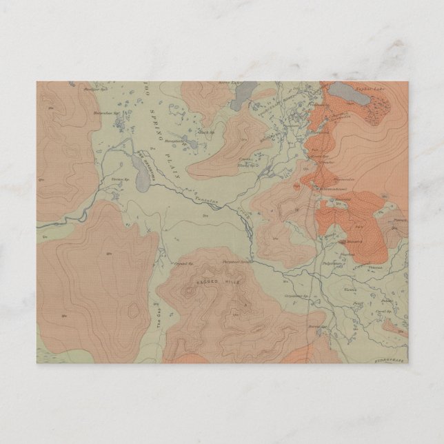 Postal Cuenca Norris Geyser (Anverso)