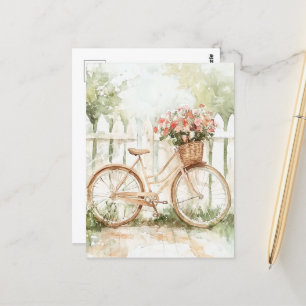 Postal Cuenca Shabby Chic Bike
