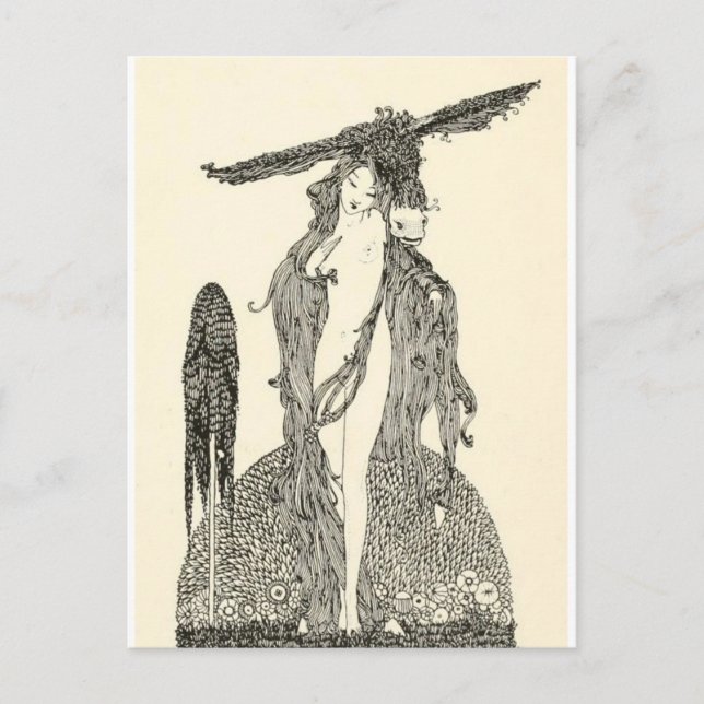 Postal Cuentos de hadas de Clarke (Anverso)